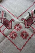 リネン刺繍テーブルクロス＆ナプキンセット